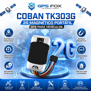 Coban TK303G GPS 2G Imantado Portatil para Vehiculos