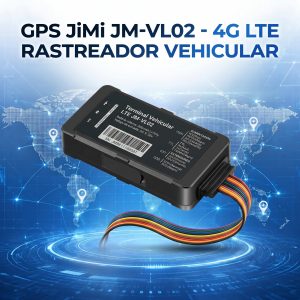 GPS JiMi JM-VL02 - 4G LTE - Rastreador Vehicular